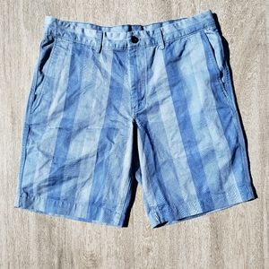 NWOT North Face Plaid Flash Dry Shorts 34